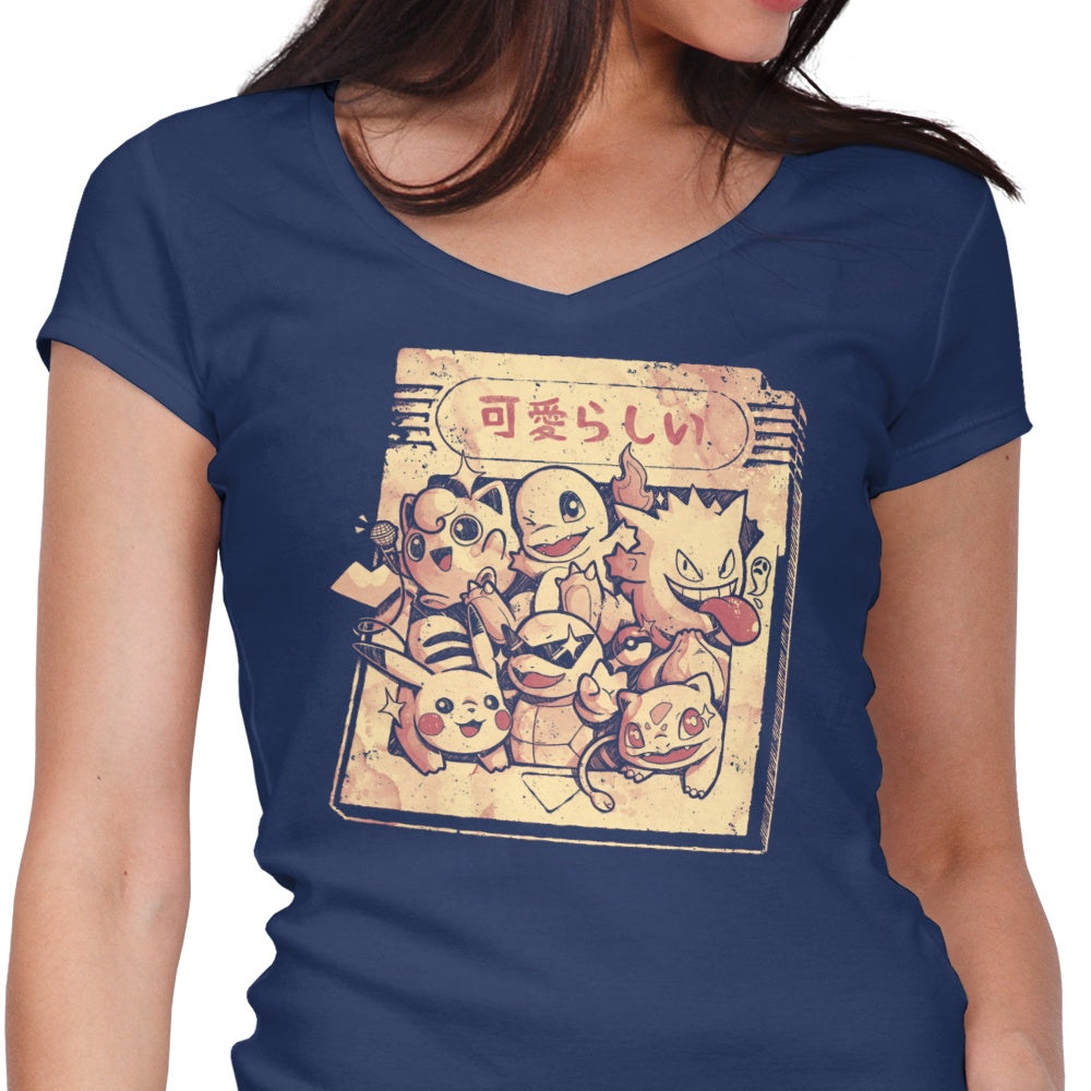 Nostalgic Tape - Women's V-Neck