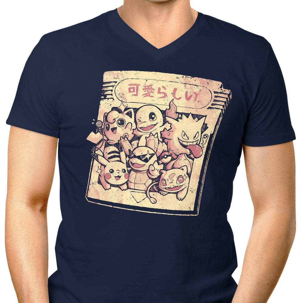 Nostalgic Tape - Men's V-Neck
