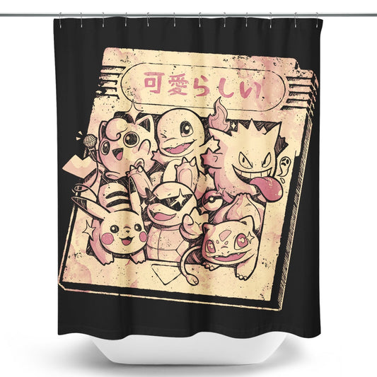 Nostalgic Tape - Shower Curtain