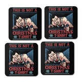 Not a Christmas Shirt - Coasters