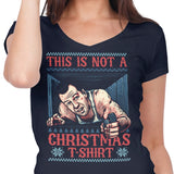 Not a Christmas Shirt - Women's V-Neck