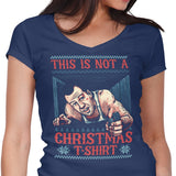 Not a Christmas Shirt - Women's V-Neck