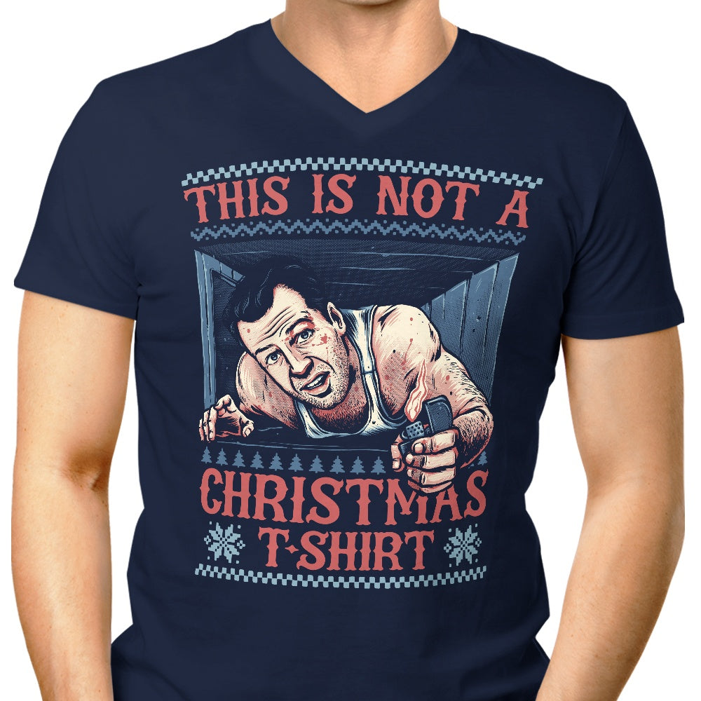 Not a Christmas Shirt - Men's V-Neck