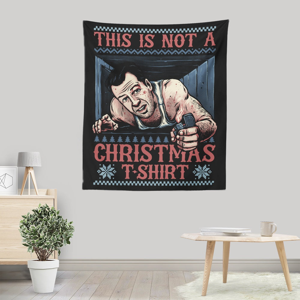 Not a Christmas Shirt - Wall Tapestry