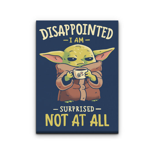 Not At All - Canvas Print