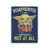 Not At All - Canvas Print