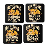 Not Feeling It - Coasters