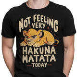 Not Feeling It - Men's Apparel