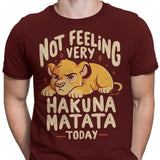 Not Feeling It - Men's Apparel