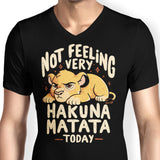 Not Feeling It - Men's V-Neck