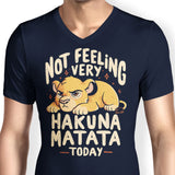 Not Feeling It - Men's V-Neck