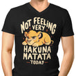 Not Feeling It - Men's V-Neck