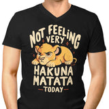 Not Feeling It - Men's V-Neck