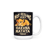Not Feeling It - Mug