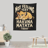 Not Feeling It - Wall Tapestry