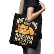 Not Feeling It - Tote Bag