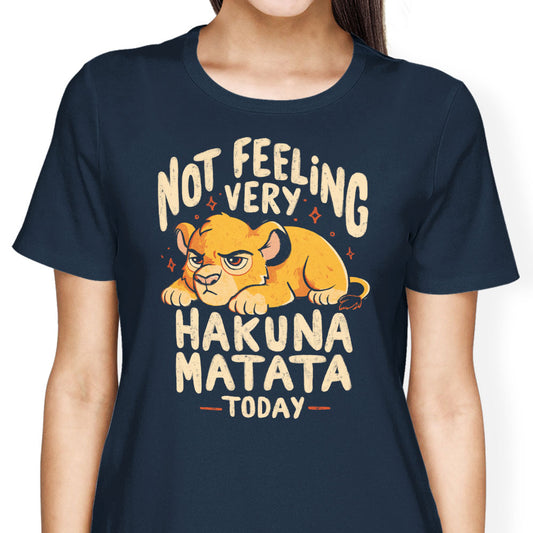 Not Feeling It - Women's Apparel