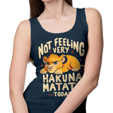 Not Feeling It - Tank Top