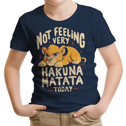 Not Feeling It - Youth Apparel