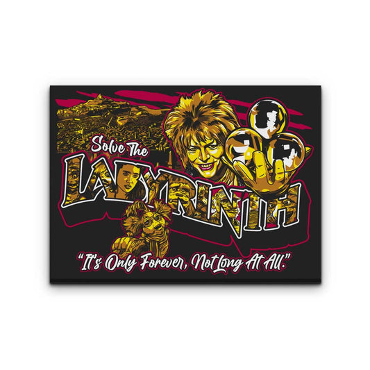 Not Long at All - Canvas Print