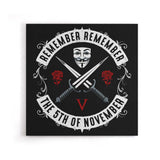 November V - Canvas Print