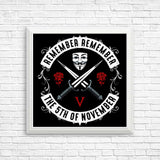 November V - Posters & Prints