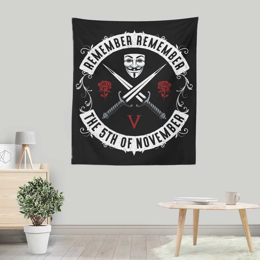 November V - Wall Tapestry