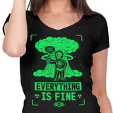 Nuclear Boy - Women's V-Neck