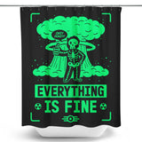 Nuclear Boy - Shower Curtain