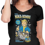 Nuka Bombs - Women's V-Neck