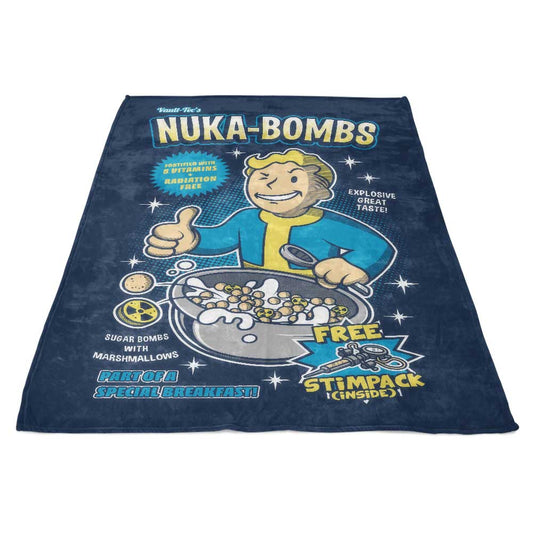 Nuka Bombs - Fleece Blanket