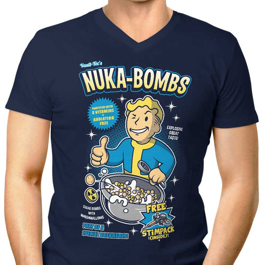 Nuka Bombs - Men's V-Neck