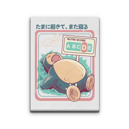 Nutri-Score - Canvas Print