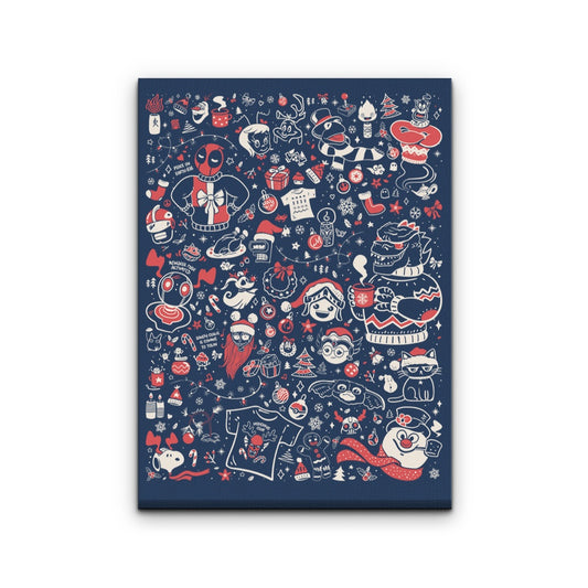 OUAT Doodles (December 2024) - Canvas Print