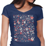 OUAT Doodles (December 2024) - Women's V-Neck