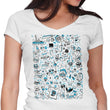 OUAT Summer Doodles - Women's V-Neck