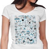 OUAT Summer Doodles - Women's V-Neck
