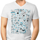 OUAT Summer Doodles - Men's V-Neck