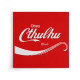 Obey Cthulhu - Canvas Print