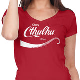 Obey Cthulhu - Women's V-Neck