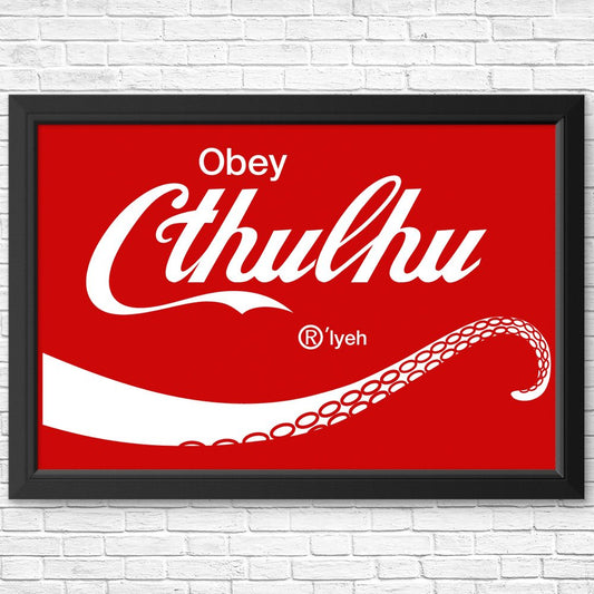 Obey Cthulhu - Posters & Prints