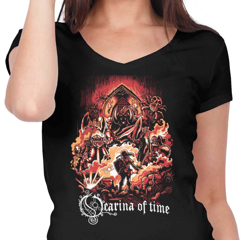 Ocarina of Legend - Women's V-Neck