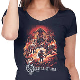 Ocarina of Legend - Women's V-Neck