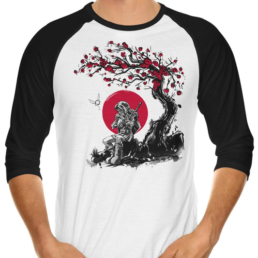 Ocarina Under the Sun - 3/4 Sleeve Raglan T-Shirt