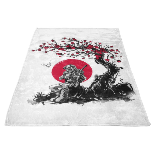 Ocarina Under the Sun - Fleece Blanket