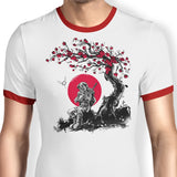 Ocarina Under the Sun - Ringer T-Shirt