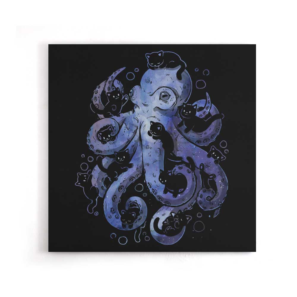 Octopurr - Canvas Print