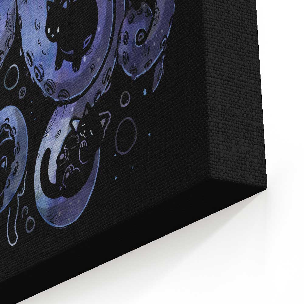Octopurr - Canvas Print