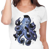 Octopurr - Women's V-Neck