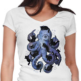 Octopurr - Women's V-Neck